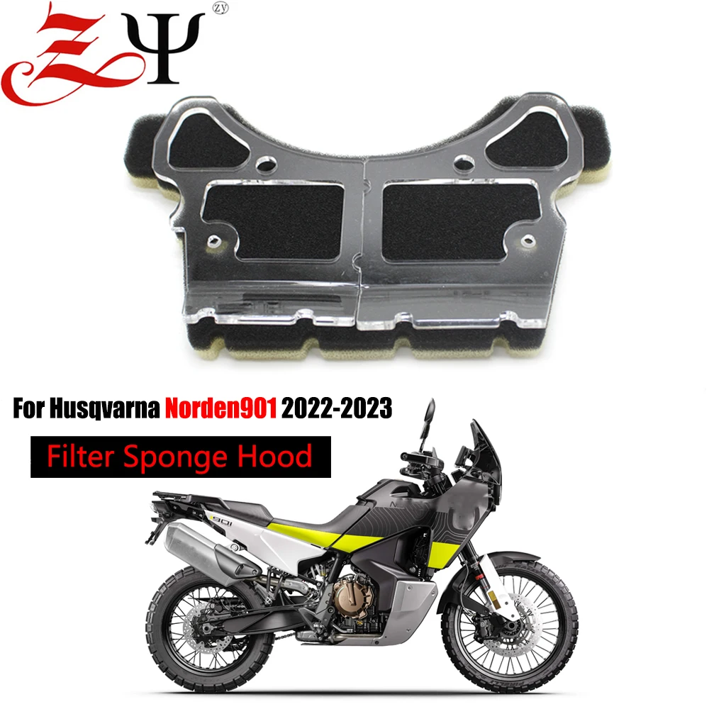 

For Husqvarna NORDEN 901 NORDEN901 Air Intake Filter Cover Guard Protector Frame Cap Parts 790 Adventure R S 890 Adventure 2021-