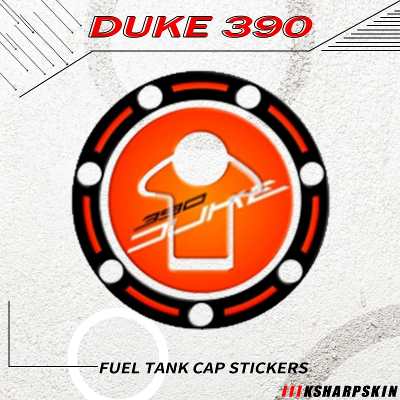3d-наклейка на бак топлива из углеродного волокна для мотоцикла KTM DUKE 390 2017-2018 -