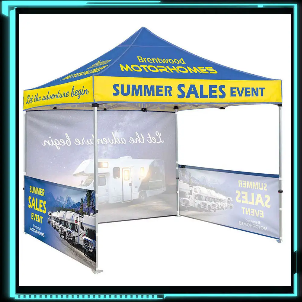 

10x10 advertising logo Outdoor Aluminum Trade Show Tent Exhibition Event Marquee gazebos Canopy Pop Up Custom Printed Tents