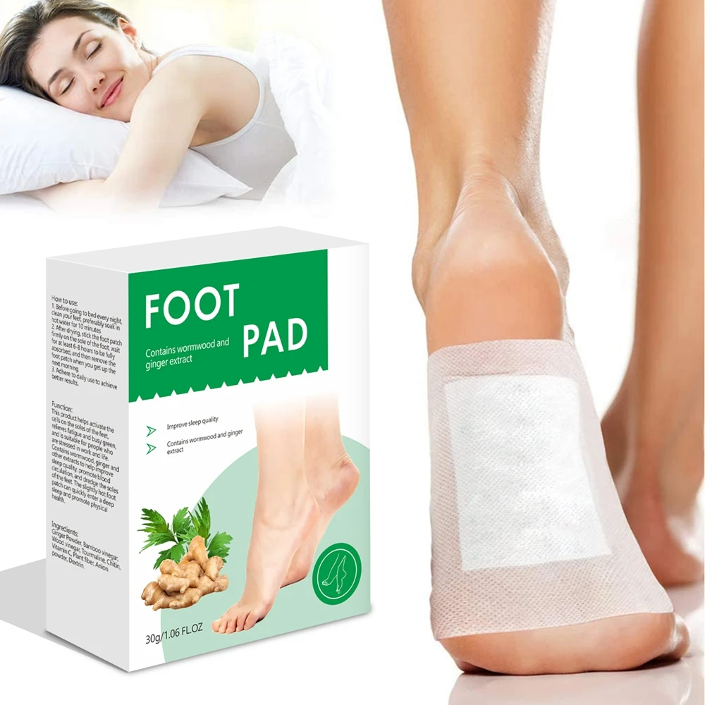 

10/20/40pcs Detox Foot Warm Patches Pads Body Toxins Feet Cleansing HerbalAdhesive Patches Remove Dampness and Dold Foot Patches