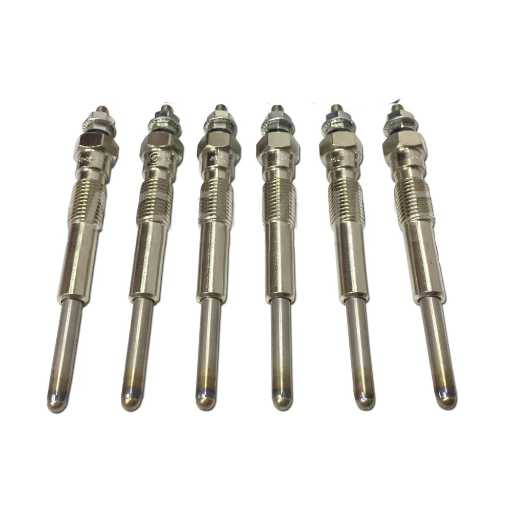 Набор из 6 дизельных свечей накаливания 12 В 1 Гц 19850-64031 1985064031 Для Toyota Landcruiser HDJ80 HDJ81