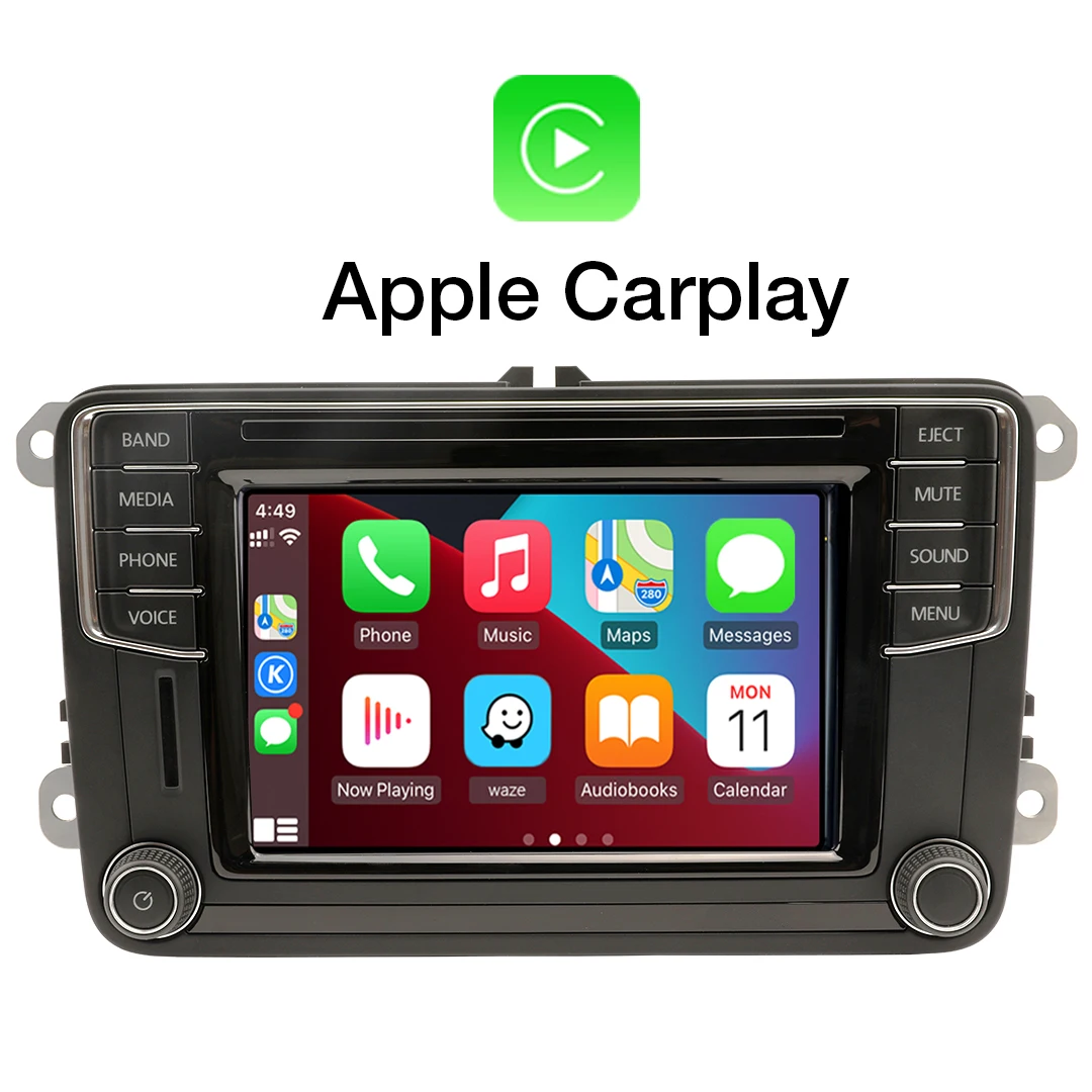 MIB 5C0035200D Автомагнитола Android Auto 6 5 &quotс сенсорным экраном головное устройство с CD SD