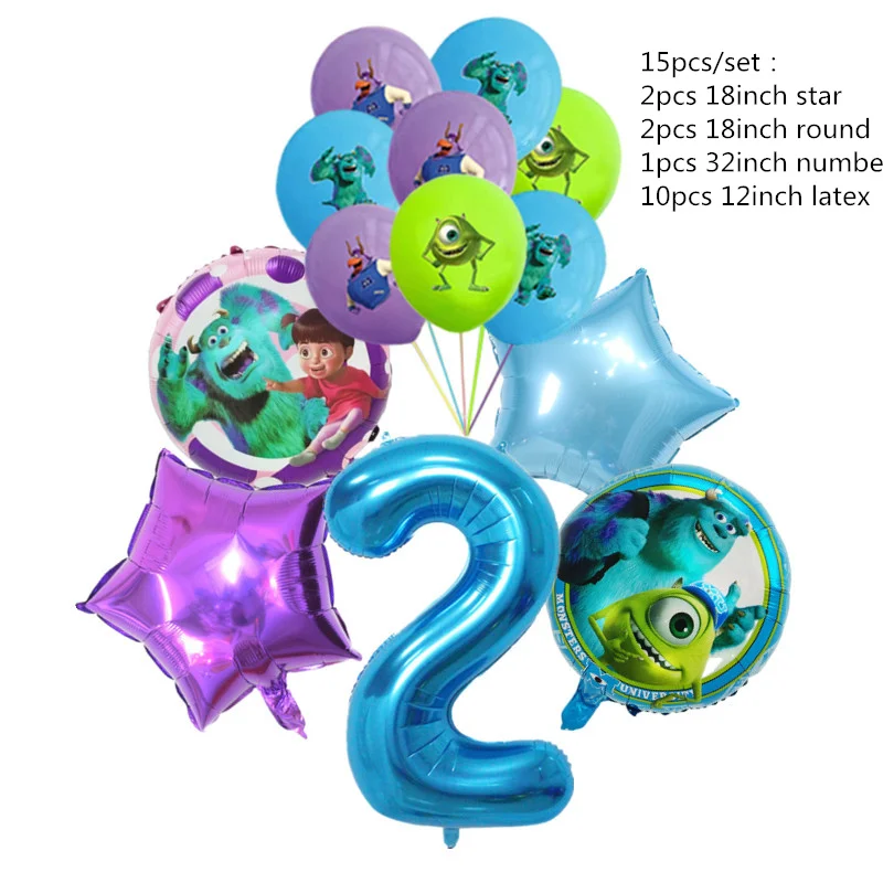 

Комплект воздушных шаров Монстры на каникулах