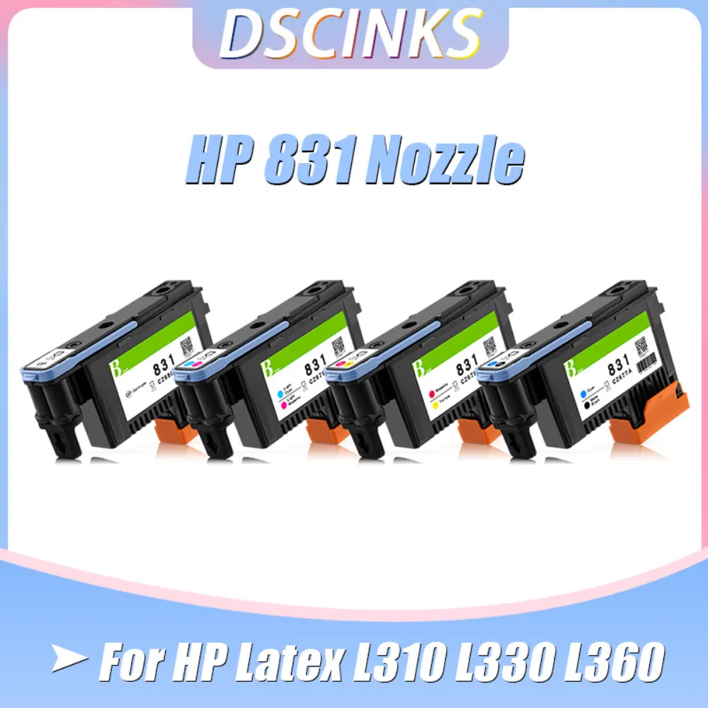 

1 шт., латексная печатающая головка для принтера HP 831, CZ677A, CZ678A, CZ679A, CZ680A, головка для принтера HP Latex 110, 115, 310, 315, 330, 335, 360, 365, 370, 560, 570