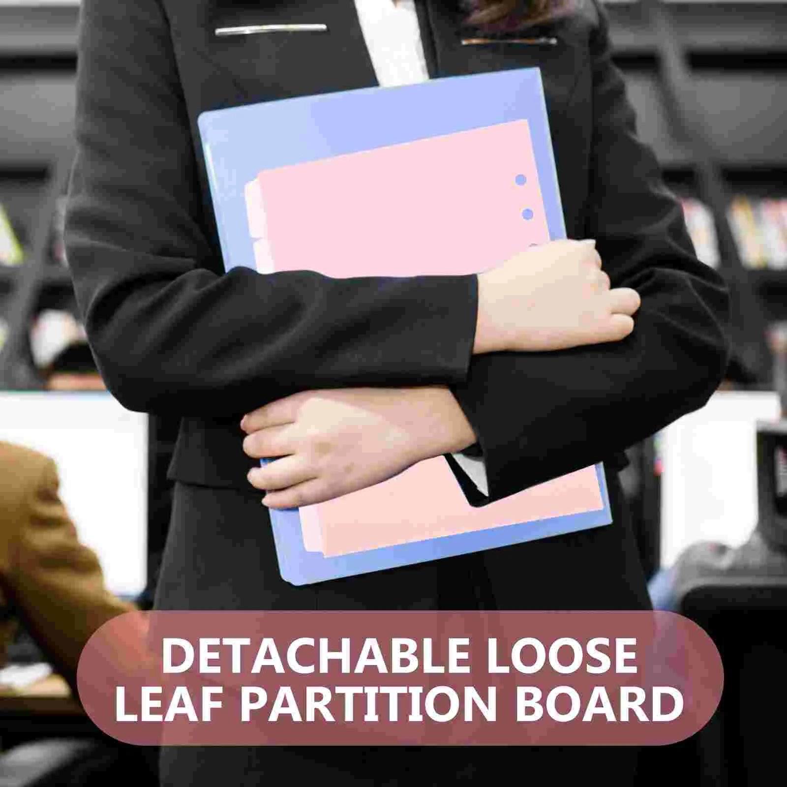 6-шт этикетки блокноты отдельные страницы разделители для блокнота съемная