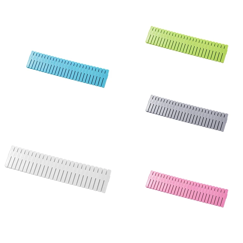 

Best 4Pcs DIY Plastic Drawer Grid Separator Divider Partition Storage Organizer Underwear Socks Makeup Clapboard