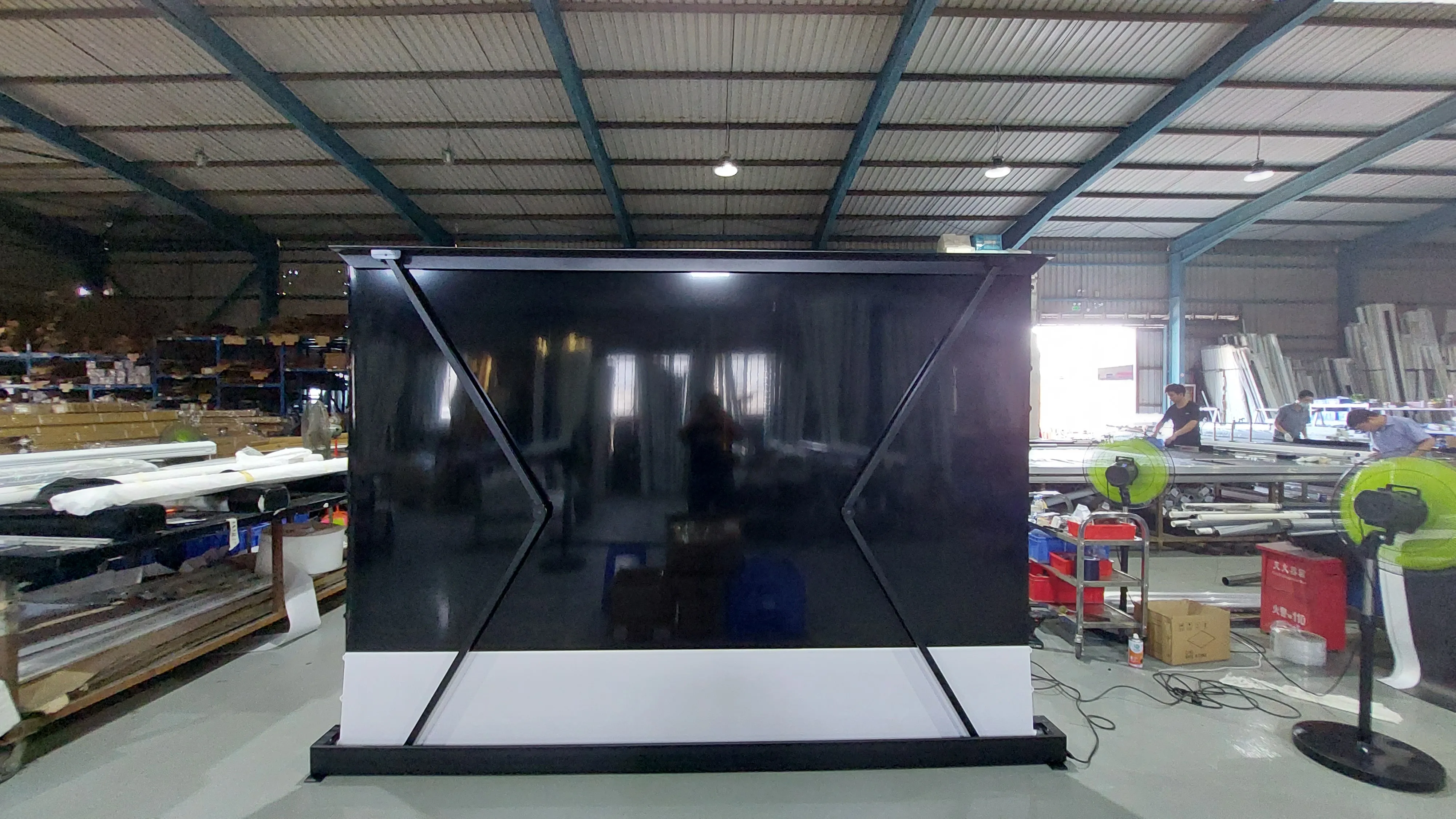 Самовосстанавливающийся Электрический проекционный экран Future 120 дюйма