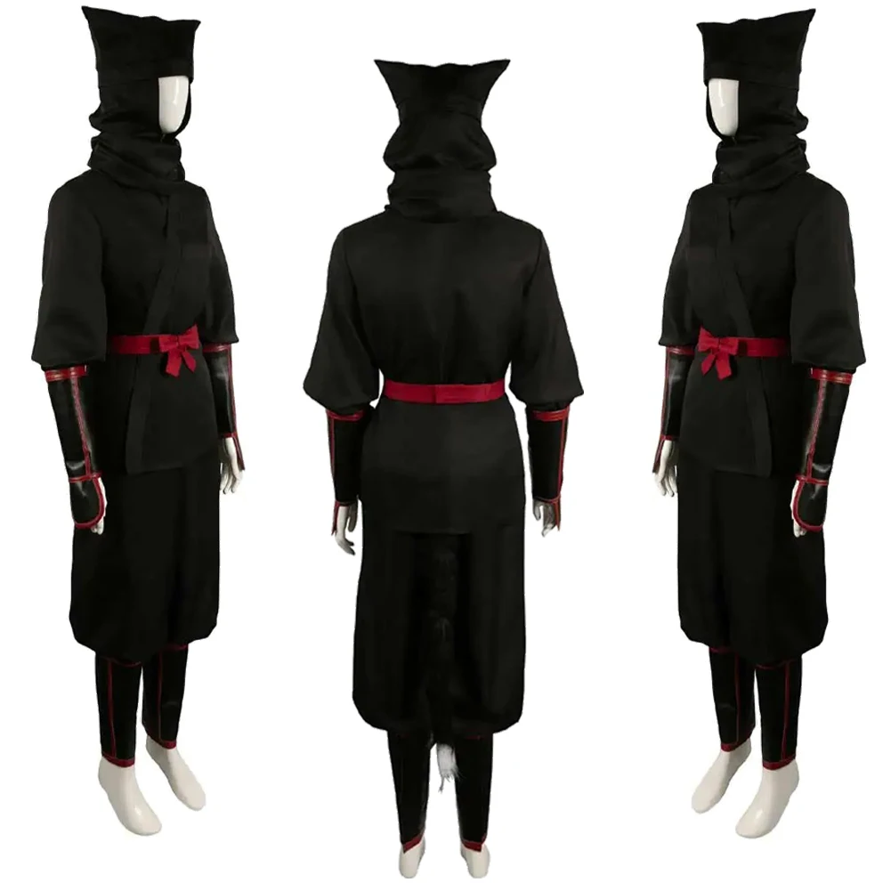 Маскировка Izutsumi косплей парик черные костюмы аниме подземелье Костюм Взрослые