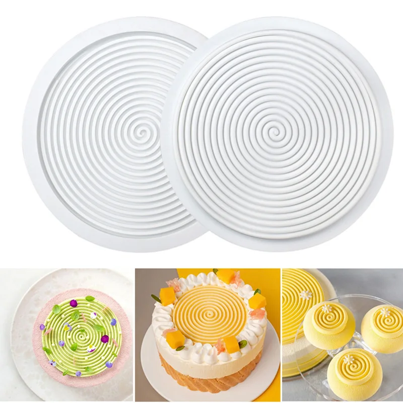 

Spiral Shape Silicone Mold 3D Cake Moulds Mousse For Ice Cream Chocolate Pastry Bakeware Dessert Art Pan DIY Food