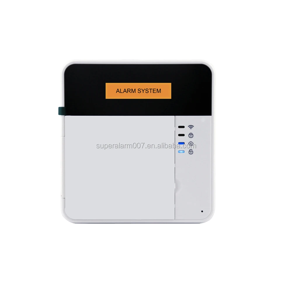 

Smart home GSM WIFI house alarm system with GPRS network backup CE en50131