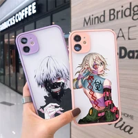 japanese anime tokyo ghoul japan suave tpu phone case for iphone 12 xr x xs 11 pro max 7 8 6 6s plus se2 back fundas coque cover