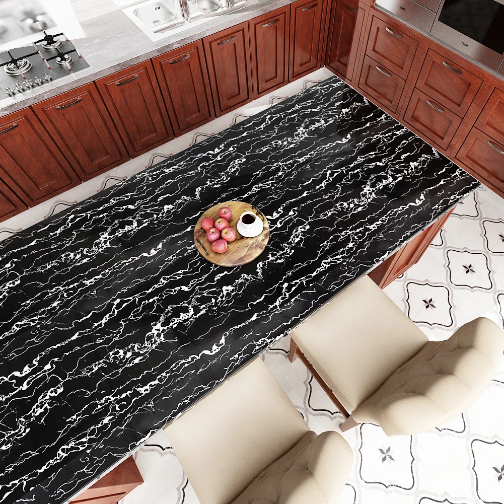 Рисунок 4 - Мраморные обои, самоклеящиеся водонепроницаемые