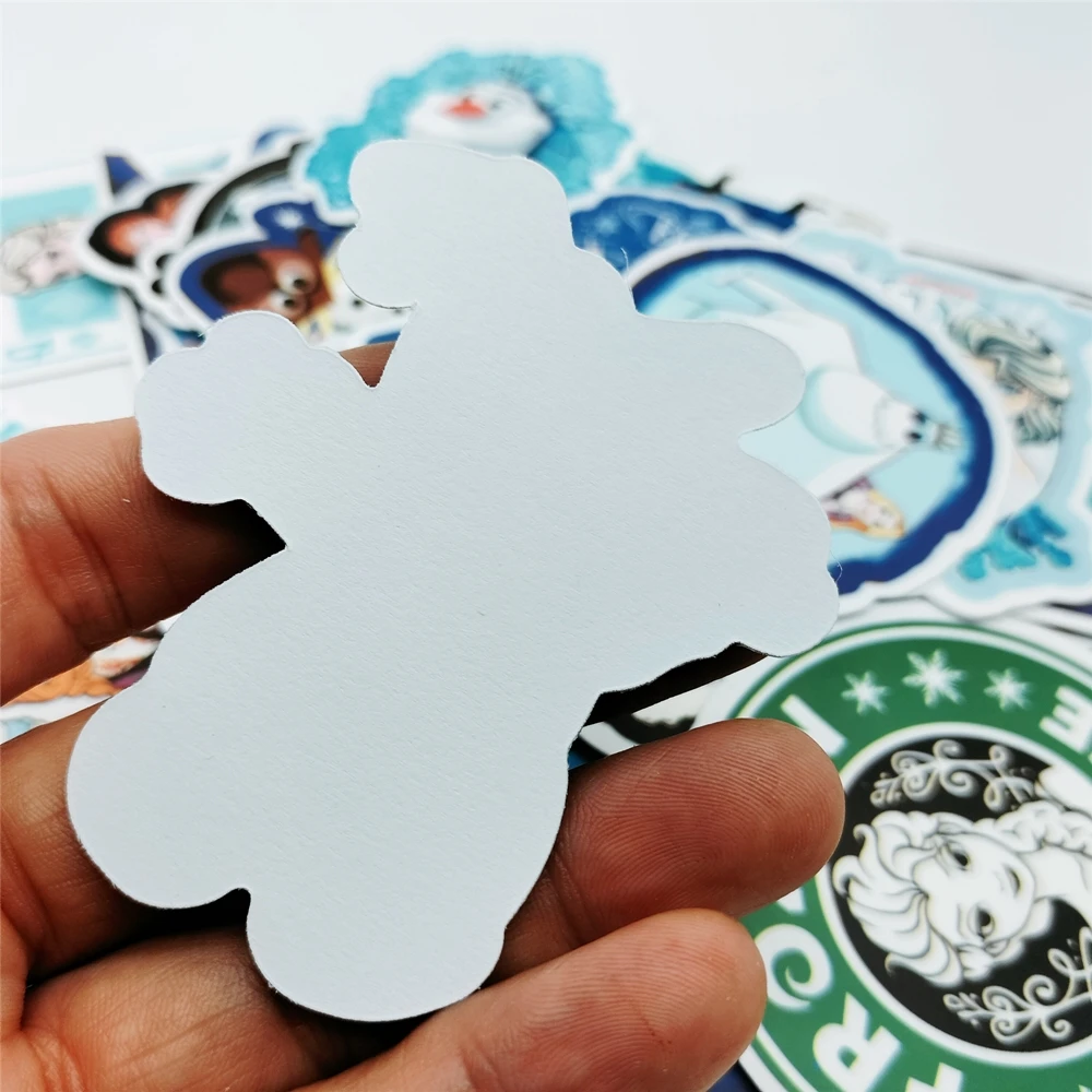 1/10/30 шт. анимационные наклейки украшение из воздушных шаров дружелюбный снеговик