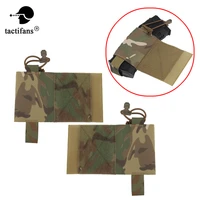 tactic v2 side pouch mil spec elastic radio holder wingman pouch ar magazine storage shock cord retension hunting vest accessory