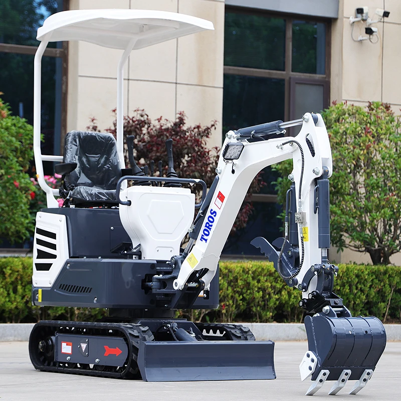 

Factory Price 1ton Crawler Small Digger Multifunctional Farm Garden Mini Escavatore Fast Delivery Epa Diesel Engine Excavator