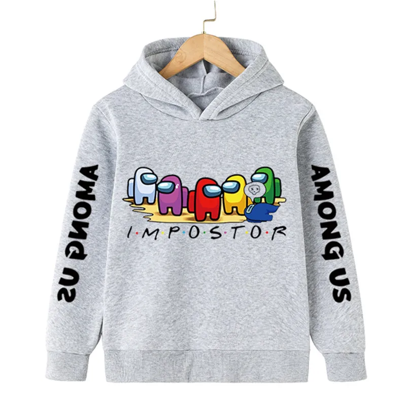 

Fashion game across the US autumn cotton long sleeve sweater super cool pullover for baby boys casual cartoon kids hoodies