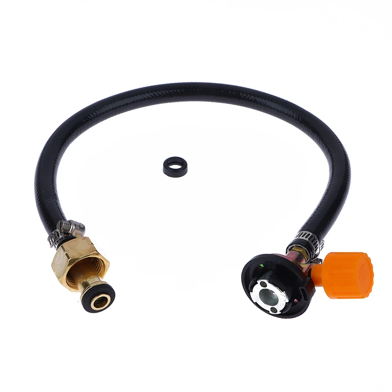 Адаптер для заправки газа герметичная резиновая трубка конвертер цилиндра муфта