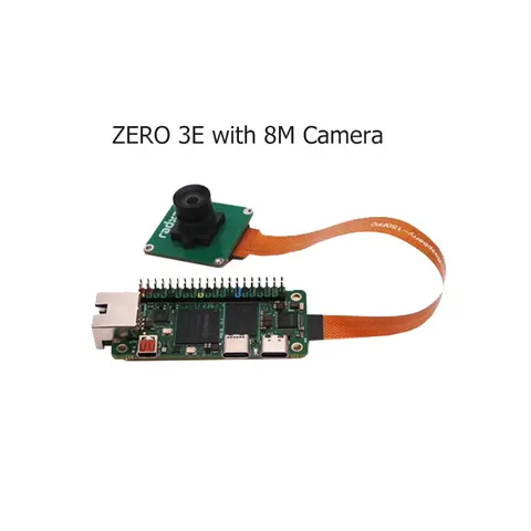 Макетная плата Radxa ZERO 3E 1 Гб 2 ГБ 4 ГБ ОЗУ Rockchip RK3566 с Gigabit Ethernet