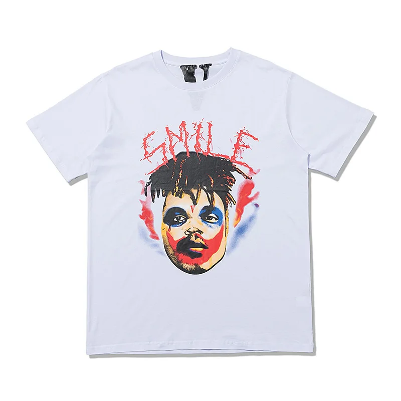 

100% Cotton VLONE Men T Shirt Original Brand Streetwear Women's T-shirt USA Summer Short Sleeve Harajuku Hip Hop Tshirt