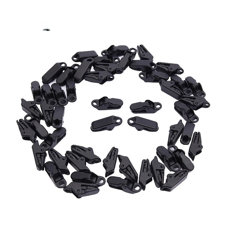 

10 Pcs Tent Awning Rain Canopy Wind Clamp Tightening Tool Tarp Canvas Clip Clips