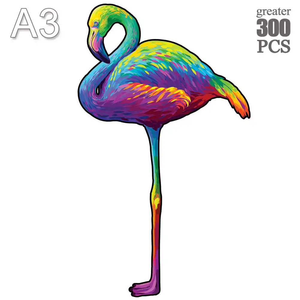 Леопардовый пазл деревянные головоломки с животными для взрослых и детей