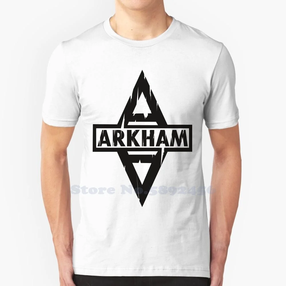 

Arkham Unisex Clothing 2023 Streetwear Printed Brand Logo T-shirt Graphic Tee