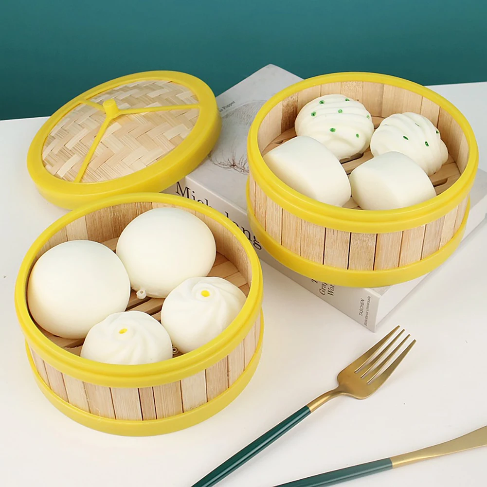 Мягкая игрушка-антистресс на пару мягкая забавная сжимаемая игрушка из ПВХ для