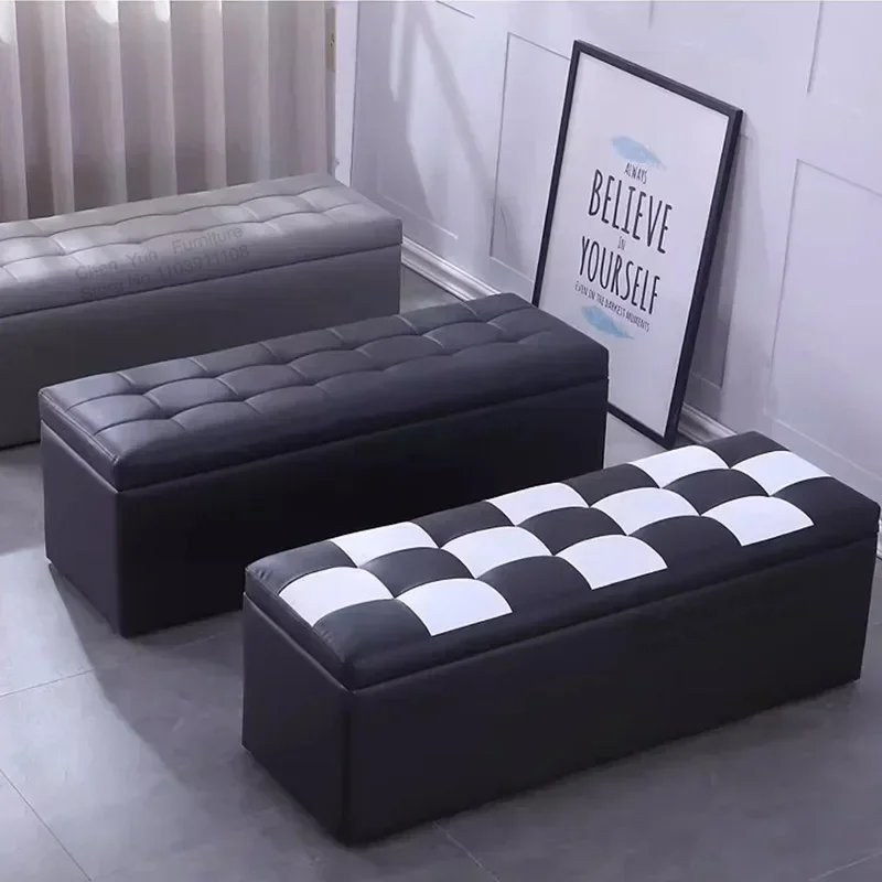 Sofa do salonu stołek przechowywania podpórka na nogi meble domowe prosty wielofunkcyjny ławka buty Tabouret De Stockage