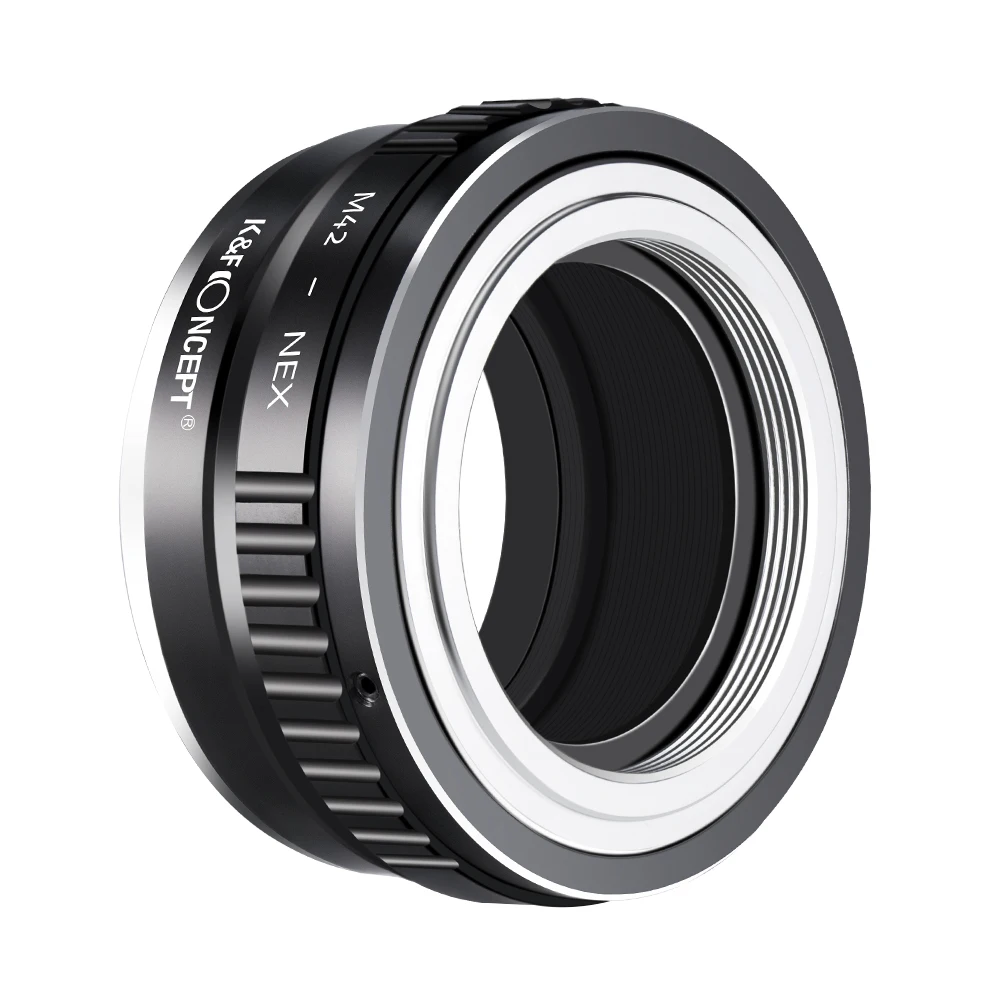 K & F CONCEPT Высокоточный адаптер для фотообъектива M42 Mount Lens to Sony E-Mount Camera M42-NEX |