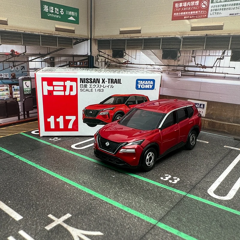TOMY Nissan X-Trail SUV 117. # Легкосплавный автомобиль литье под давлением и игрушечный
