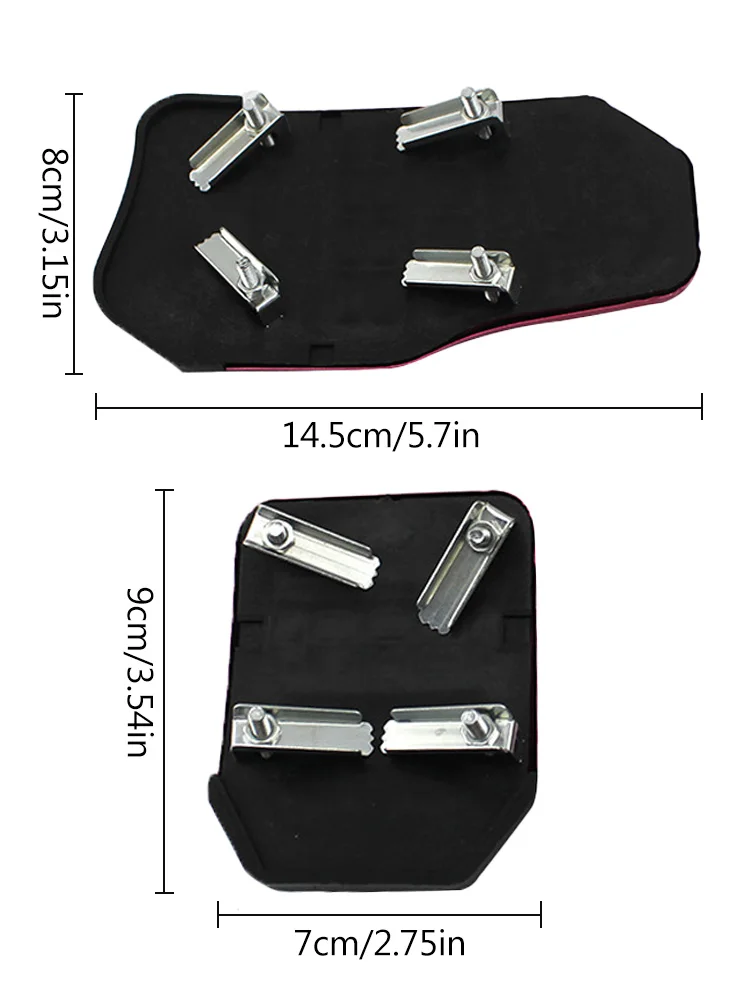 Автомобильная противоскользящая педаль из алюминиевого сплава автомобильные