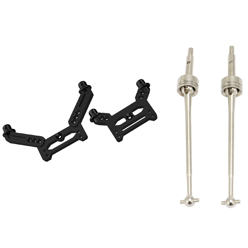 

Передний и задний противоударный кронштейн для SG1603 1/16 RC Car с 2 шт. приводным валом для Wltoys 144001 LC Racing 1/14 RC Car