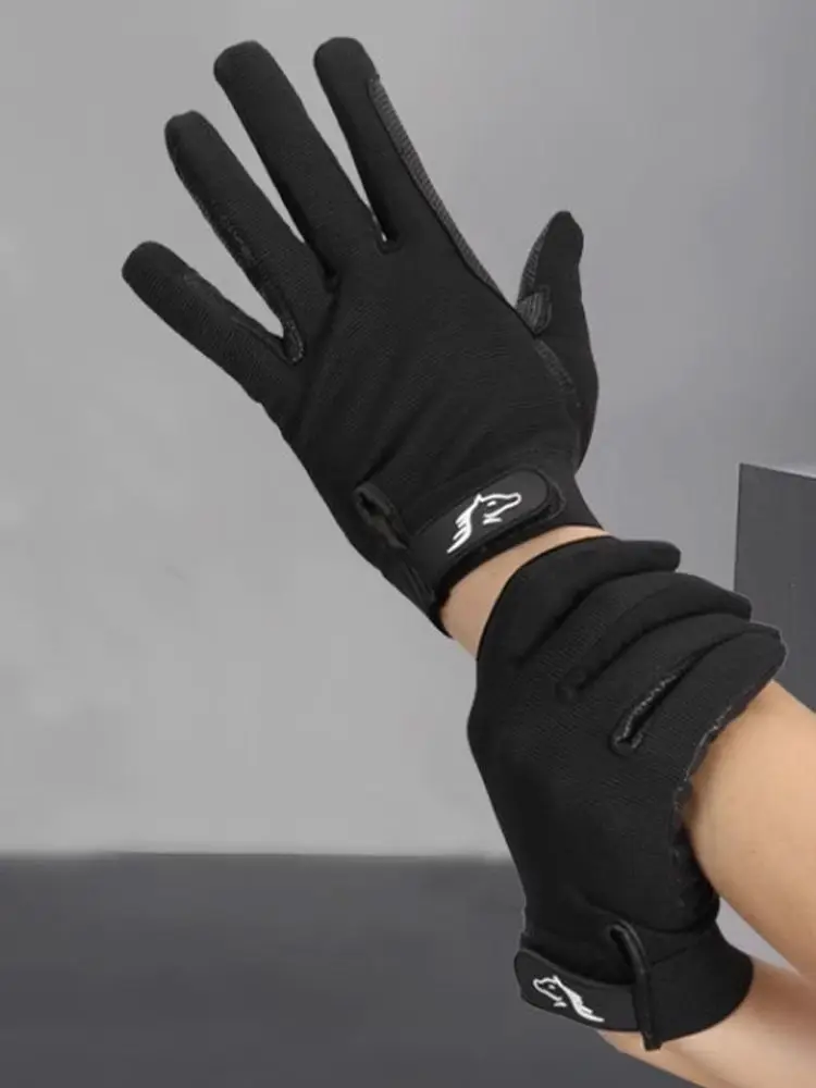 Силиконовые противоскользящие перчатки для верховой езды MXLINA