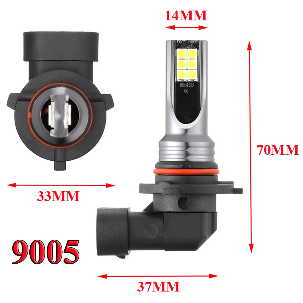 

Combo LED Mini 9005 + H11 Headlight Kit Bulb High Low Beam 240W 40000LM 6000K