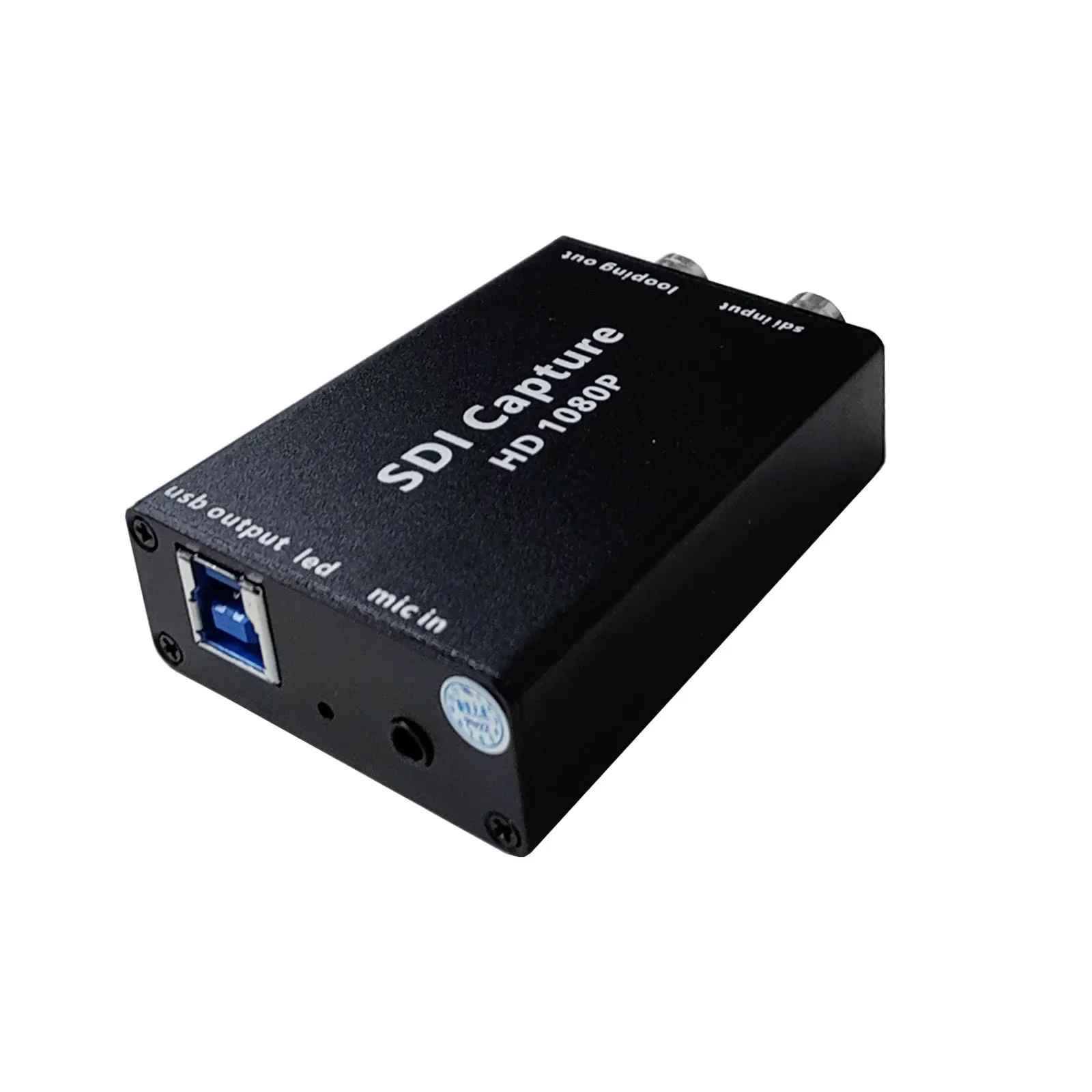 Фото Конвертер SDI Адаптер SDI в USB Аудио адаптер SDI Конвертер BNC 1080P для монитора HD ТВ камера стандарт UVC/UAC без привода №4