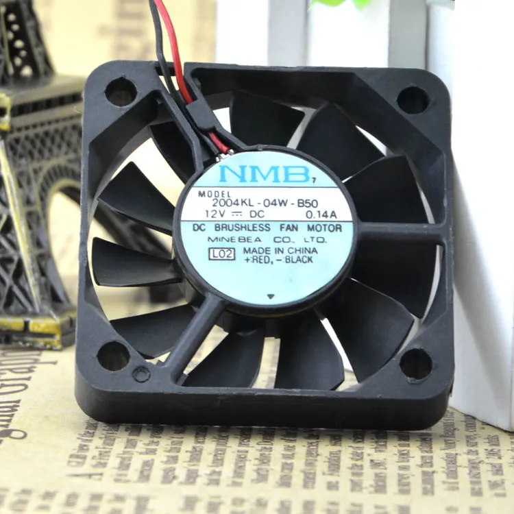 

5CM 5010 12V0.14A DOUBLE BALL SILENT FAN 2004KL-04W-B50