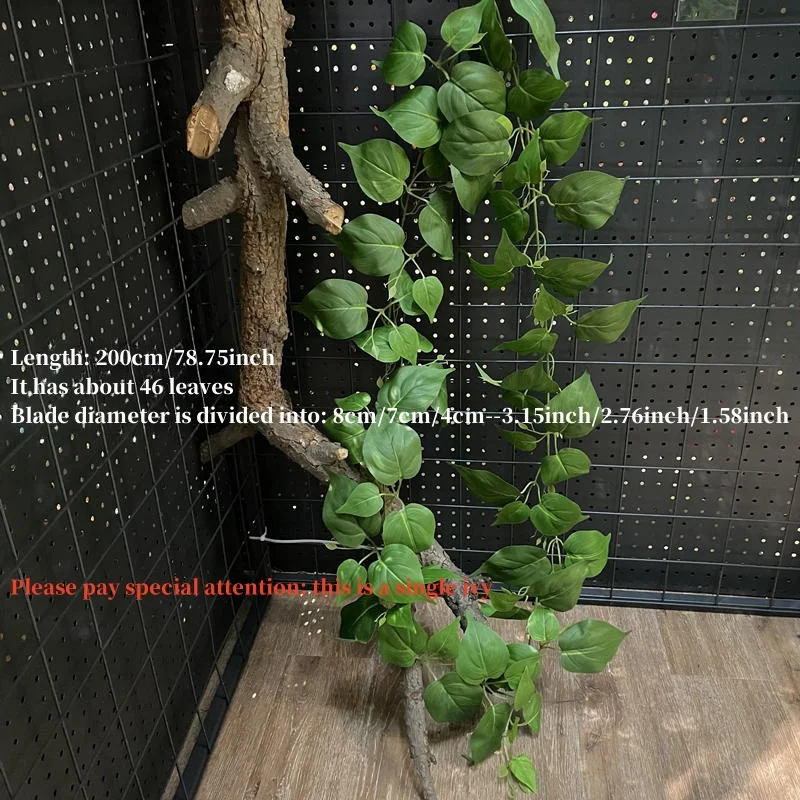 

Искусственные зеленые листья плюща, шелк