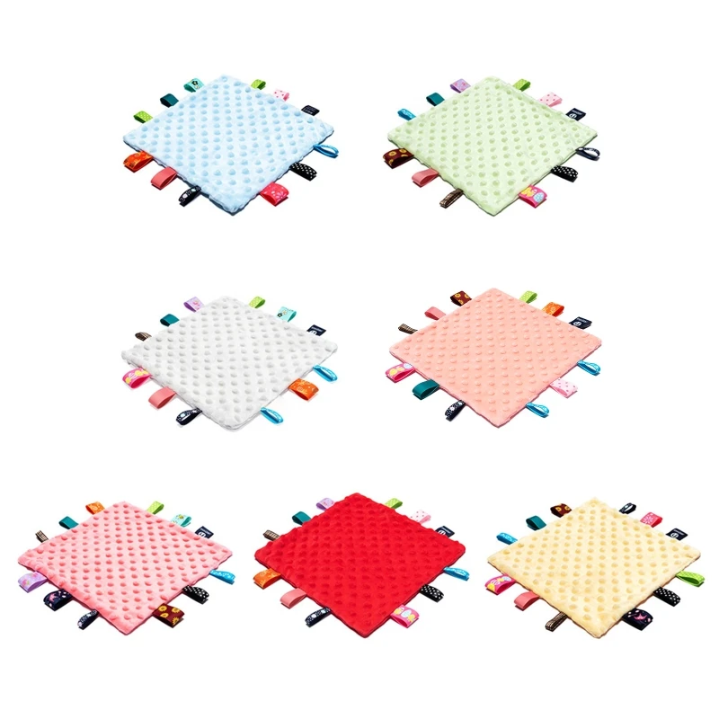 

Тканевые цветные бирки для снятия царапин, платок для новорожденных, одеяло для защиты от грудного вскармливания