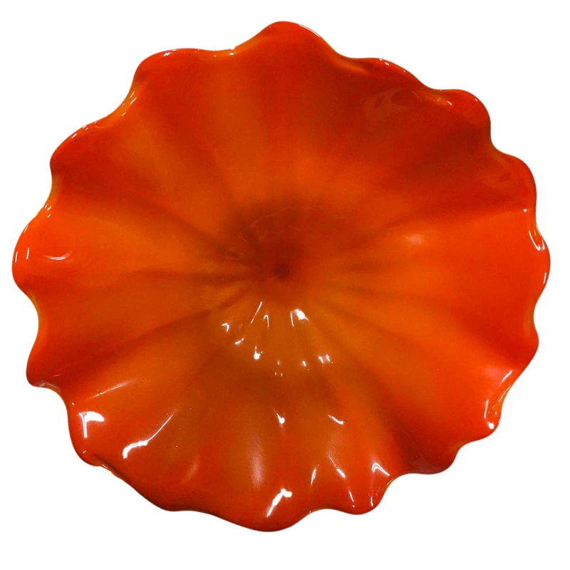 

Modern Art Design Chihuly Hand Blown Glass Wall Lamps Luxury Murano Abstract Wall Sconce Plates