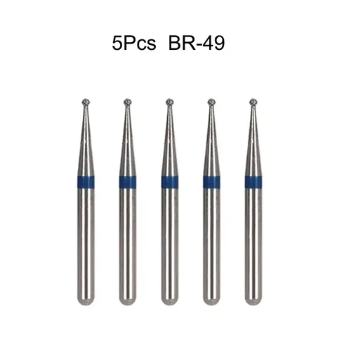 ELIJAH Алмазные боры для высокоскоростного наконечника 1,6 мм 5 шт.