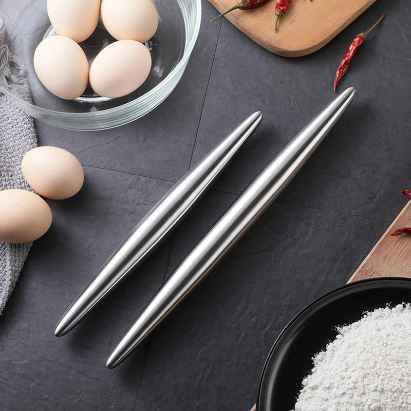 Антипригарный валик для выпечки теста роликовая поверхность из нержавеющей