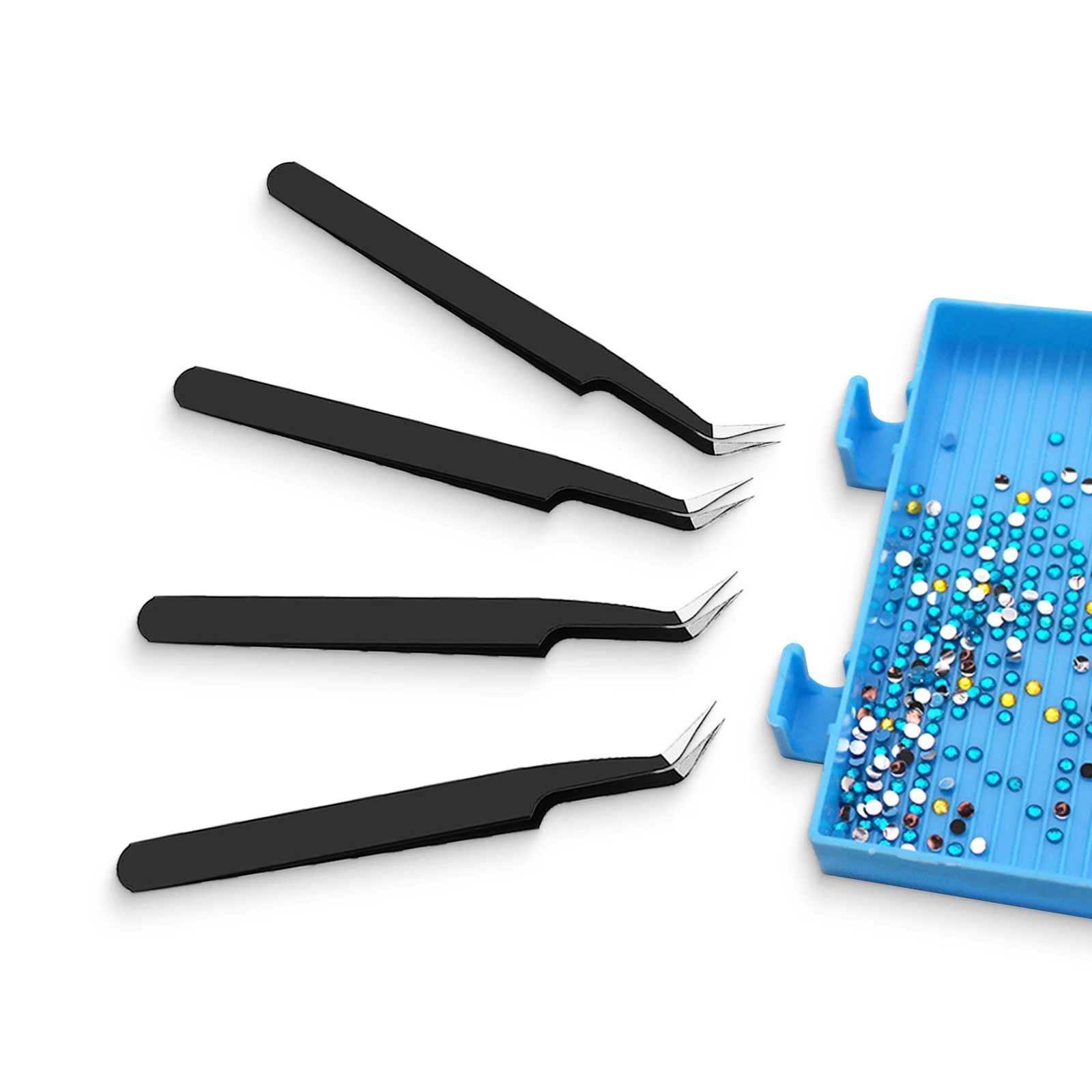 Антистатический пинцет из нержавеющей стали ESD прецизионное обслуживание