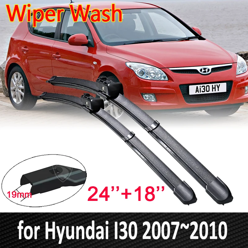 

Стеклоочистители переднего ветрового стекла для Hyundai I30 2007 ~ 2010 FD30, автомобильные аксессуары, наклейки, стеклоочиститель для автомобиля 2008 2009