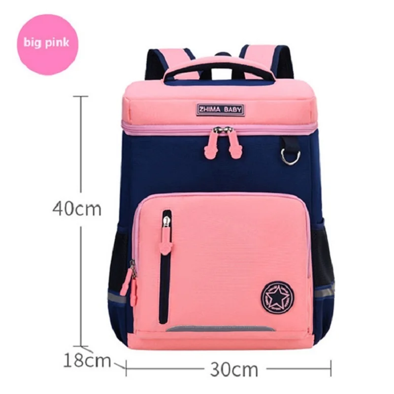 British style student orthopedic backpack for boys girls Primary School bags girls cute Backpacks Waterproof school bag mochila