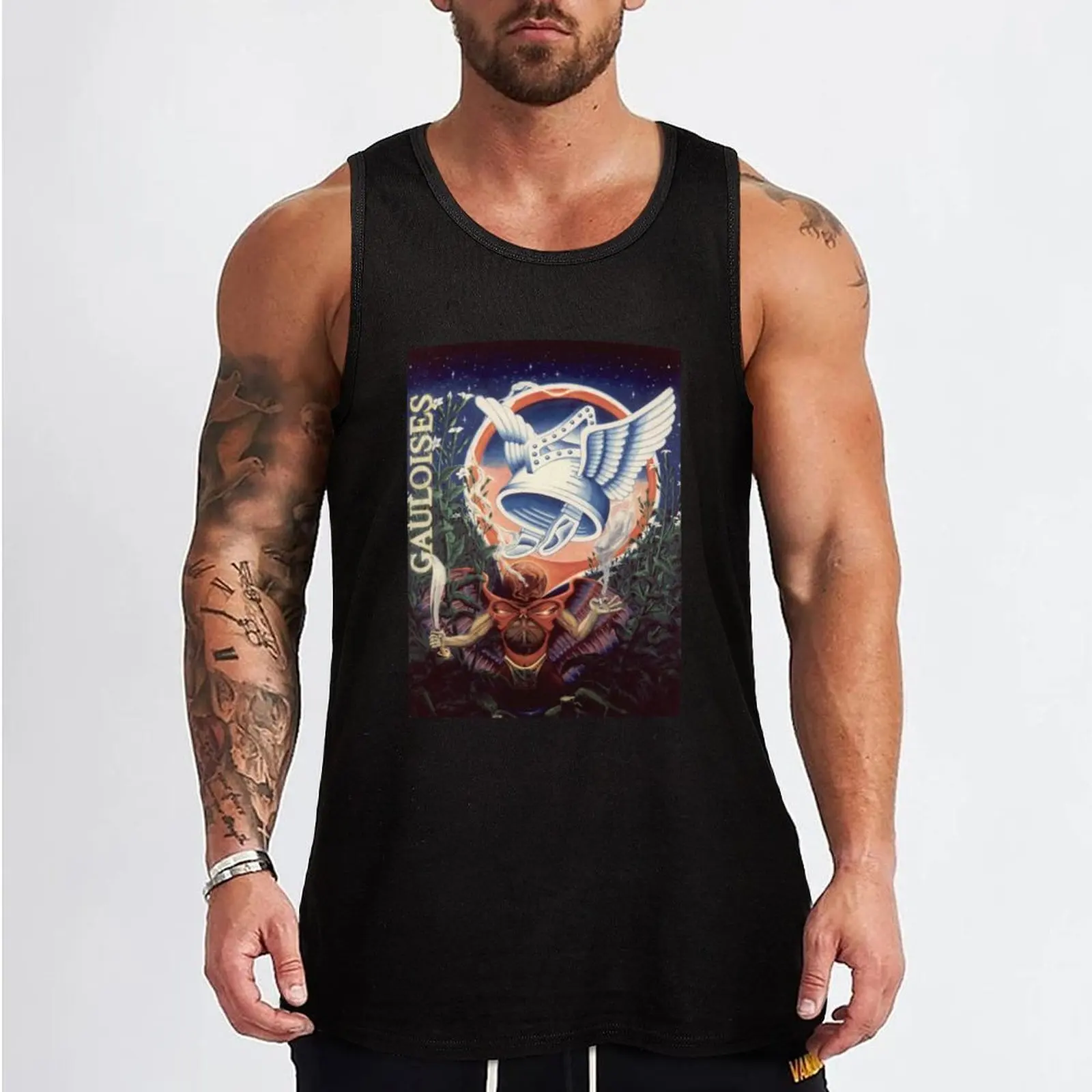 Gauloises Tank Top футболки Мужская спортивная футболка