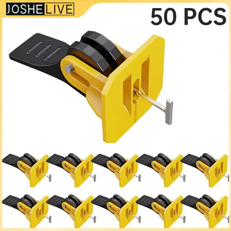 

Reusable Tile Leveling Adjuster Efficientf Tile Leveler Level Wedges Construction Tools Fixing 50pcs/set Or 8-12mm Ceramic Tile