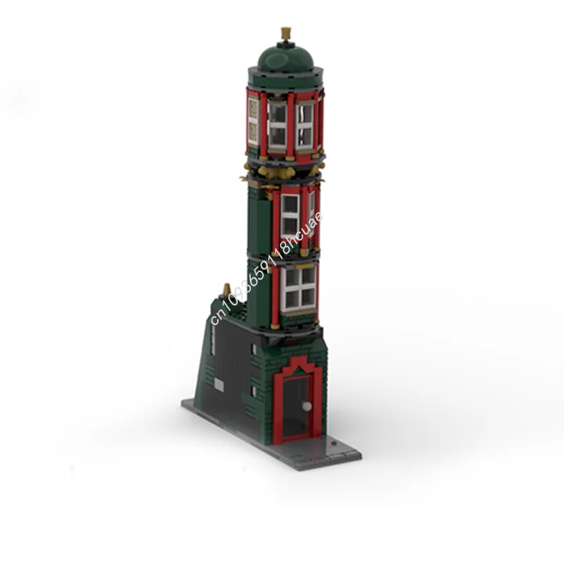 990 шт. MOC изумрудный империй, модульная модель, строительные игрушечные блоки, архитектура, рождественские подарки, сборная идея, образование, день рождения (art.: 3920d3144412e) - 3920d3144412e
