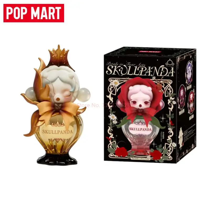 Фото Горячая новинка: POP MART Skullpanda Petals In Four Acts — таинственная коллекционная фигурка-спрей в закрытой упаковке, модный коллекционный декор, подарок-сюрприз №5