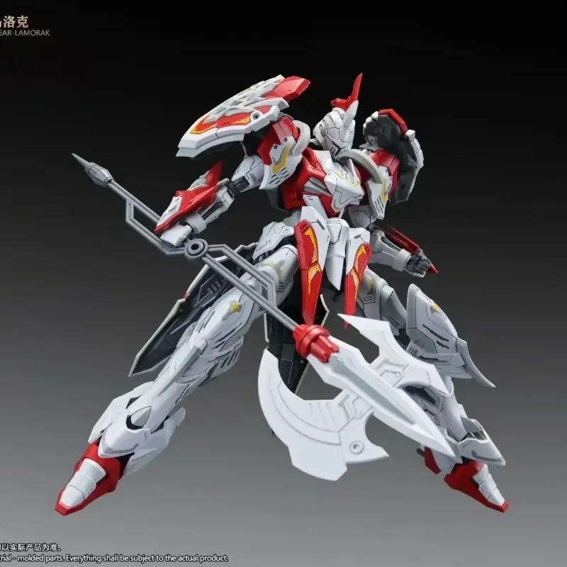 Фото В наличии НОВИНКА Оригинальный набор для сборки модели SNAA SC-008 Soul Spear Lamorak Deluxe Edition HG 1/144, фигурка Рыцарей Круглого стола №3