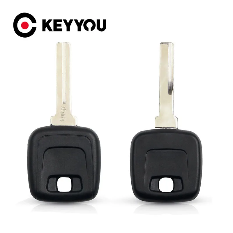 KEYYOU 10x Transponder Key Chip Case Shell For Volvo XC70 XC90 V50 V70 S60 S80 C30 VOLVO S40 S60 S70 S80 V40 V70 S60 S80 C70 S70